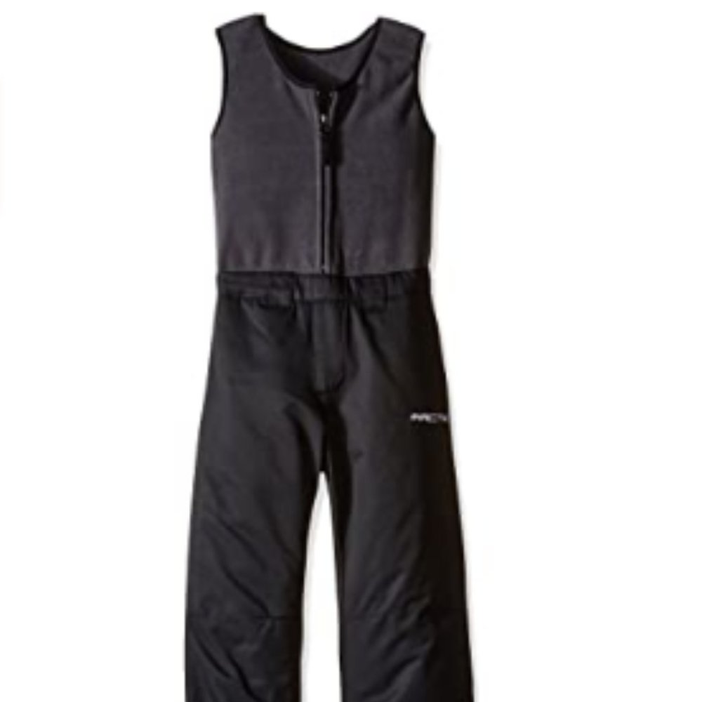 Arctix Youth Infinity Bib Overalls, Black, X-Small